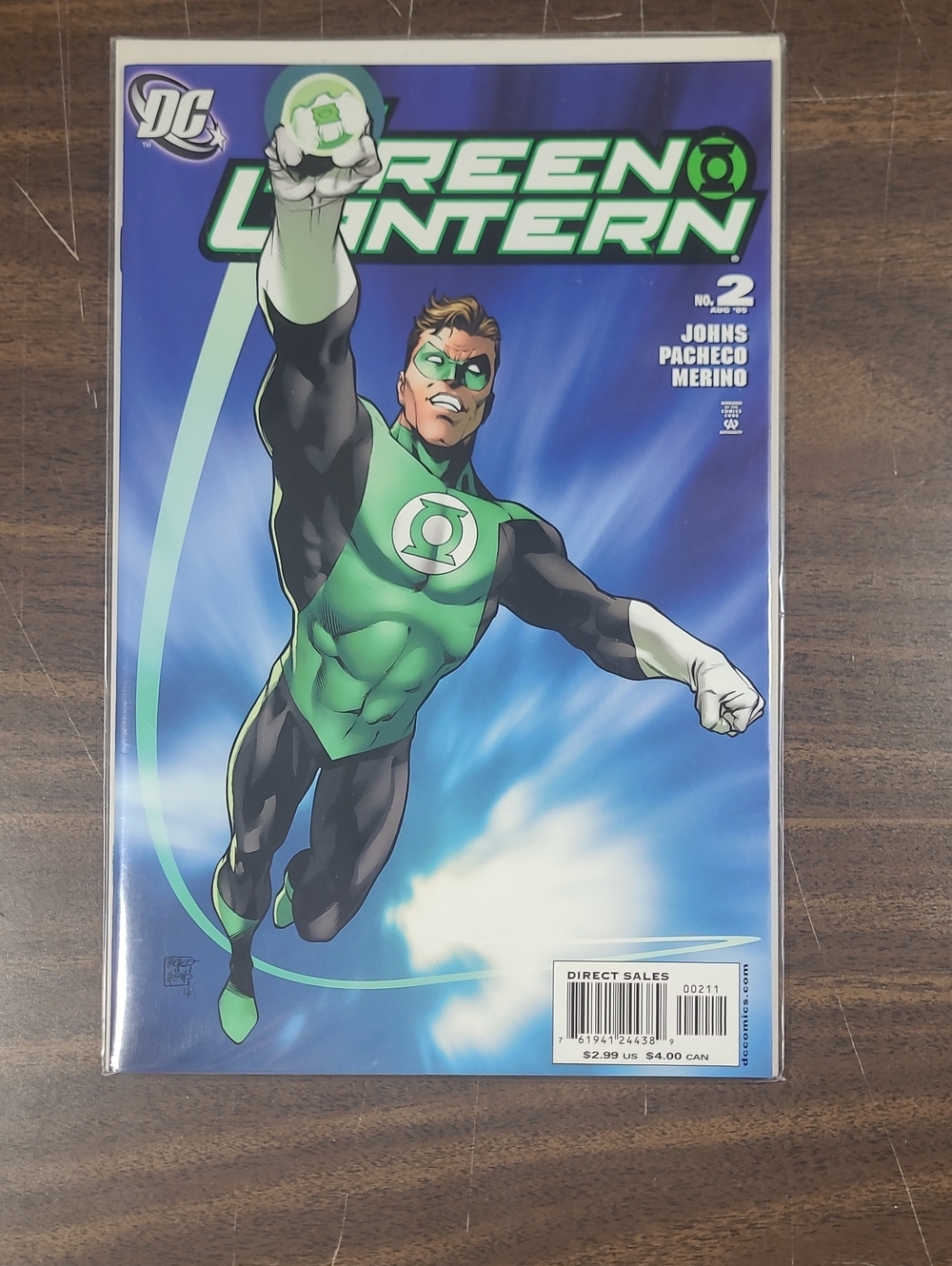 DC Green Lantern Comic Book — #2 August 2005